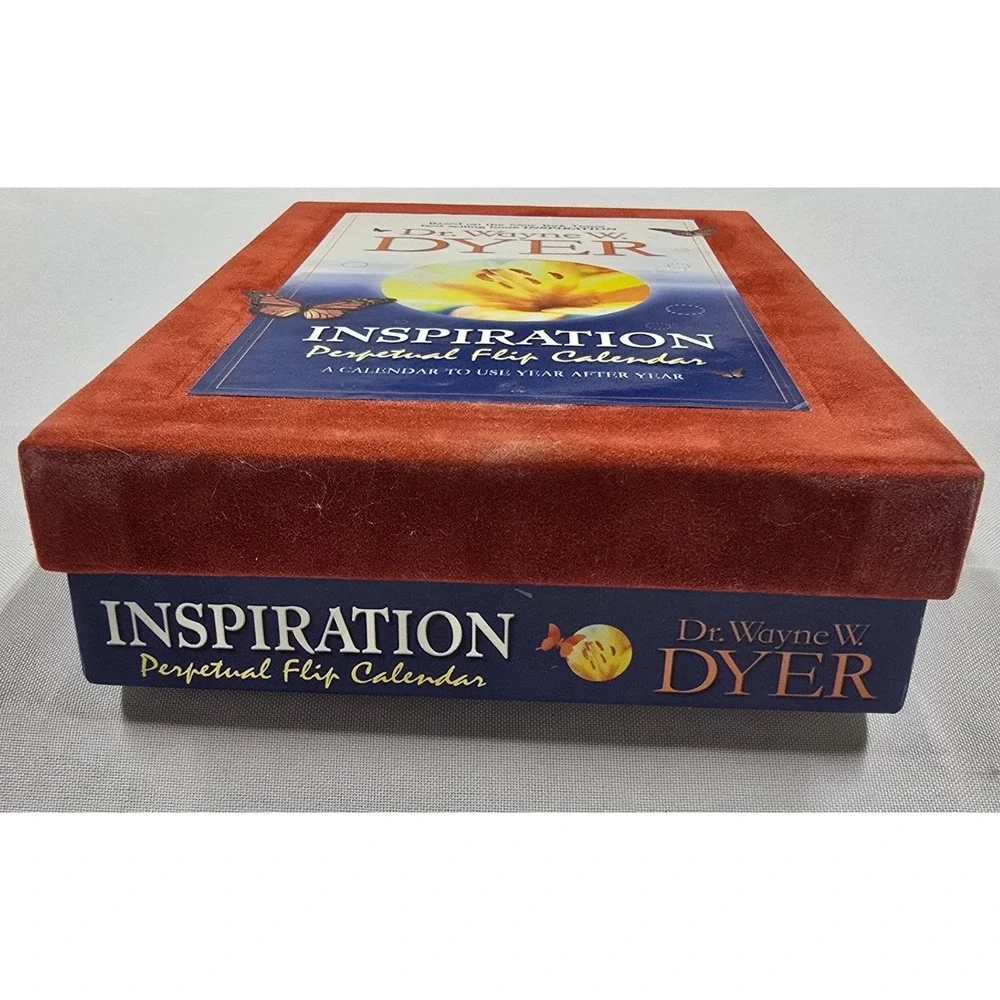Inspiration Perpetual Flip Calendar by Dr. Wayne W. Dyer - Spiritual Affirmation